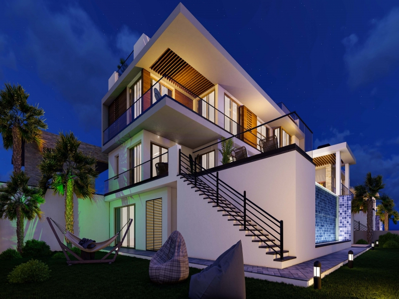 Apartment Spectra Lapta Nordzypern - Rentabel Vermietung Nordzypern Immobilien Investment