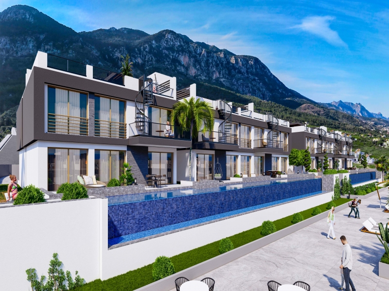 Apartment Spectra Lapta Nordzypern - Villa mit Pool kaufen Immobilien Investment