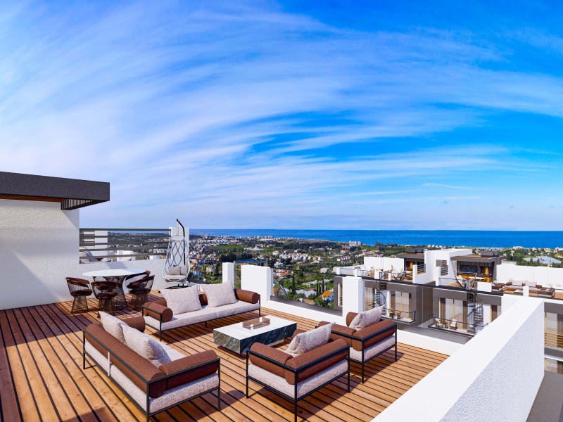 Apartment Spectra Lapta Nordzypern - Ferienhaus Kapitalanlage Immobilien Investment