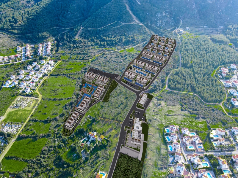 Apartment Spectra Lapta Nordzypern - Ferienhaus Kapitalanlage Immobilien Investment