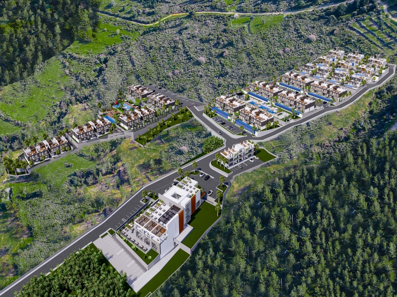 Apartment Spectra Lapta Nordzypern - Meerblick Apartment Mittelmeer Immobilien Investment