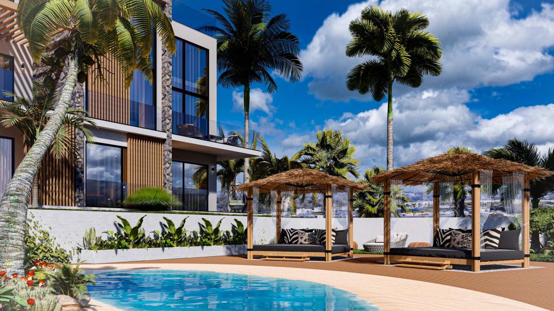 Bungalow Tanzania Homes Esentepe Nordzypern - Meerblick Apartment Mittelmeer Immobilien Investment