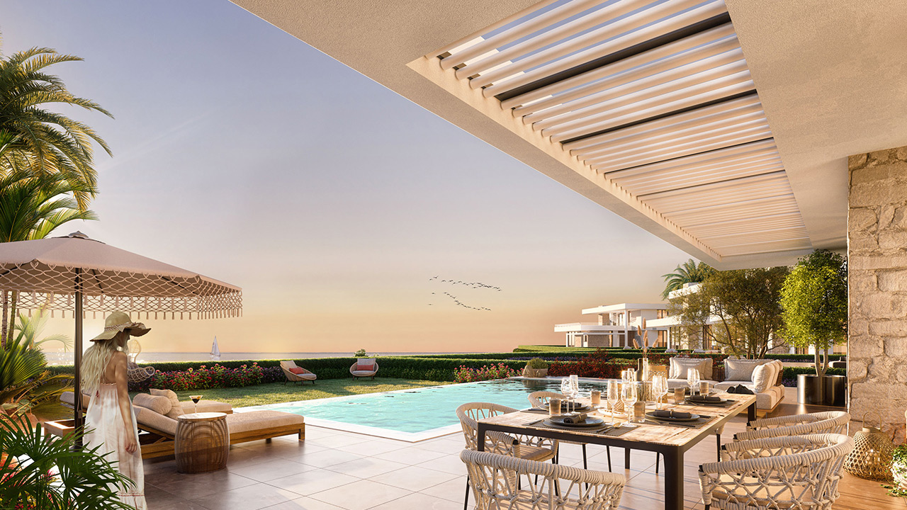 Villa Wonder Stones Village Esentepe Nordzypern - Villa mit Pool kaufen Immobilien Investment