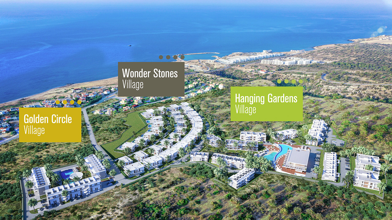 Villa Wonder Stones Village Esentepe Nordzypern - Strandnah Wohnung Zypern Immobilien Investment
